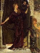 Laura Theresa Alma-Tadema Not at Home Sir Lawrence Alma china oil painting artist